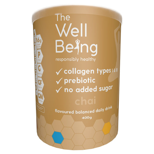 The WellBeing Collagen Beverage - Chai 400g