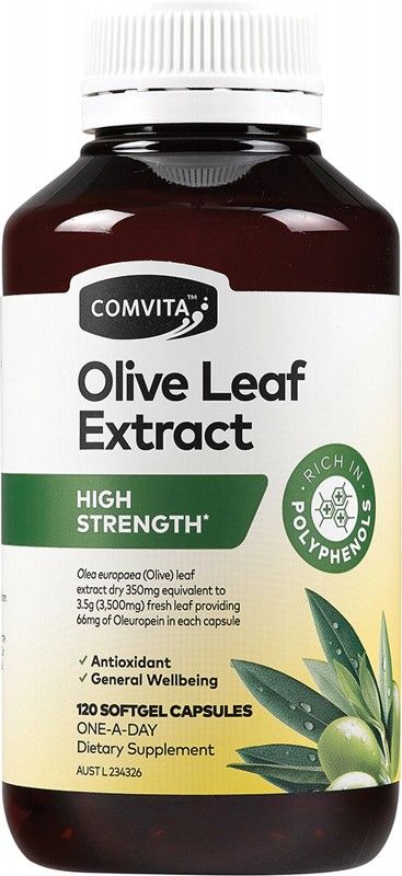 Comvita Olive Leaf Extract High Strength Capsules 120 Capsules