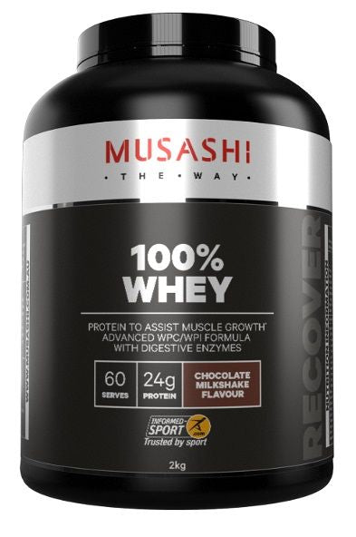 Musashi 100% Whey Chocolate Milkshake 2 kg
