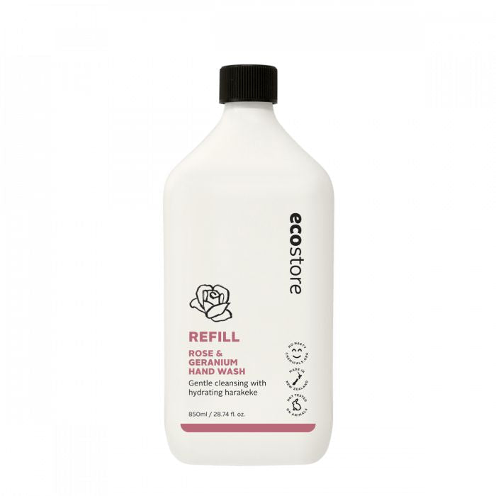 Ecostore Rose & Geranium Hand Wash (Refill) 850ml