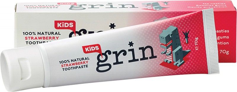 grin Toothpaste Kids Strawberry 70g