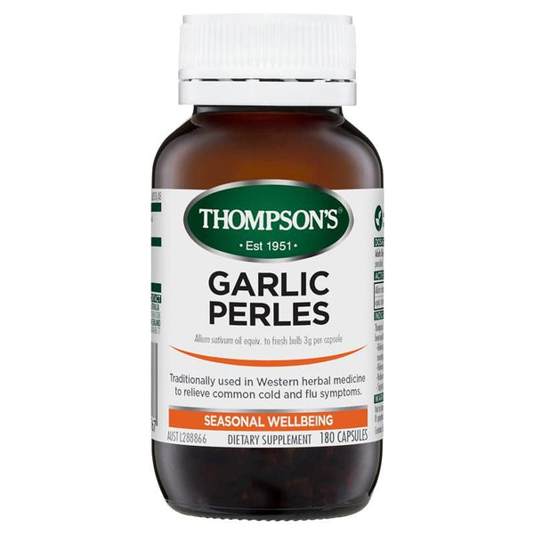 Thompson's Garlic Perles 180 Capsules