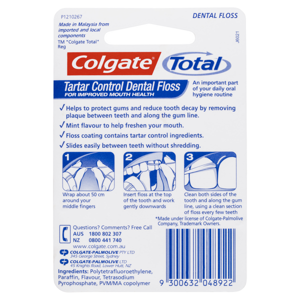 Colgate Floss Tartar Control 25M