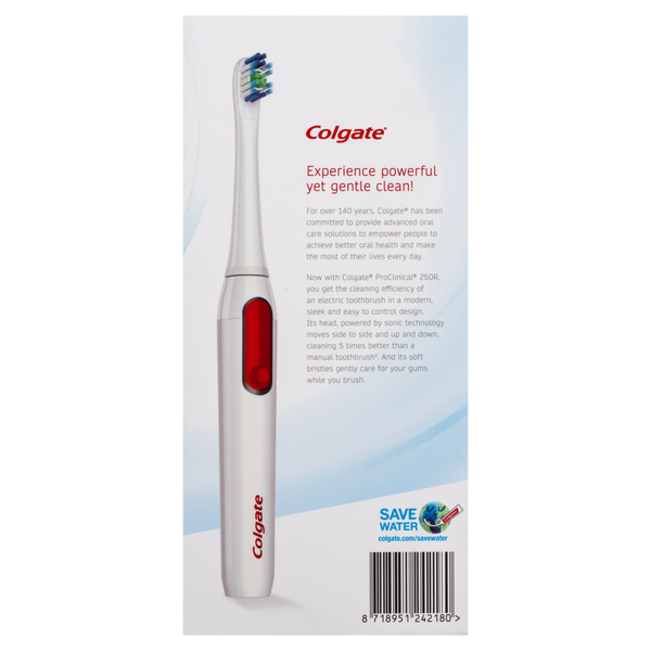 Colgate Power Brush Pro Clinical 250R White