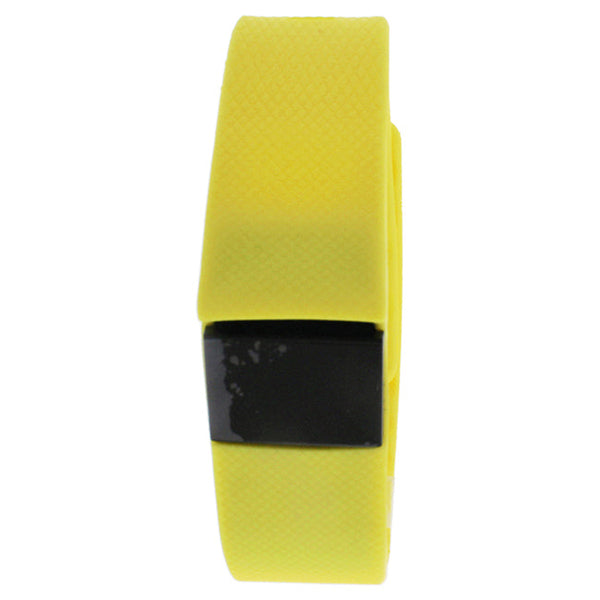 Eclock EK-H3 Health Sports Yellow Silicone Bracelet by Eclock for Unisex - 1 Pc Bracelet