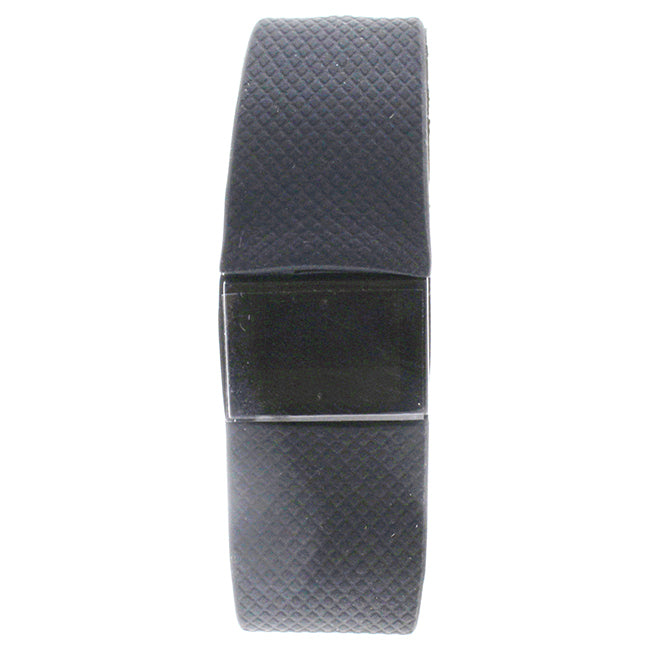 Eclock EK-H1 Health Sports Black Silicone Bracelet by Eclock for Unisex - 1 Pc Bracelet