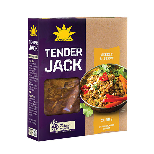 Amazonia Organic Tender Jack (Pulled Jackfruit) Curry 300g