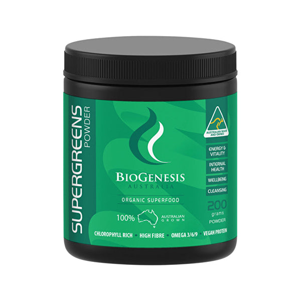 BioGenesis Australia Super Greens Powder 200g
