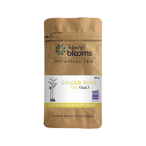 Henry Blooms Ginger Root Tea (Cut) 150g