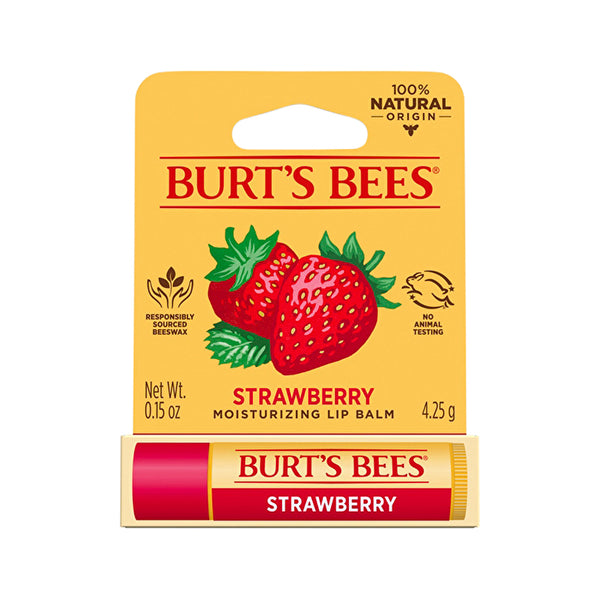 Burt's Bees Burt's Bees Moisturising Lip Balm Strawberry 4.25g