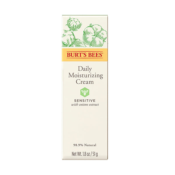 Burts Bees Burt's Bees Sensitive with Cotton Extract Daily Moisturizing Cream 50g