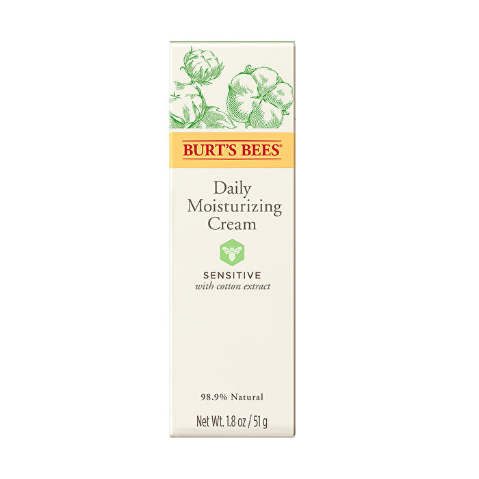 Burts Bees Burt's Bees Sensitive with Cotton Extract Daily Moisturizing Cream 50g