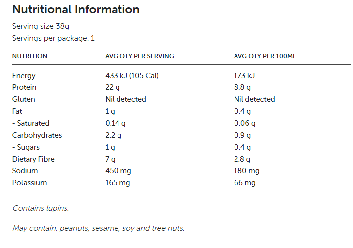 Formulite Lupin Soup Box Beef Flavour