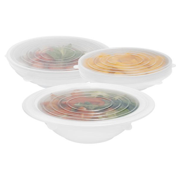 Little Mashies Reusable Bowl Cover Set Jumbo 3 Pack