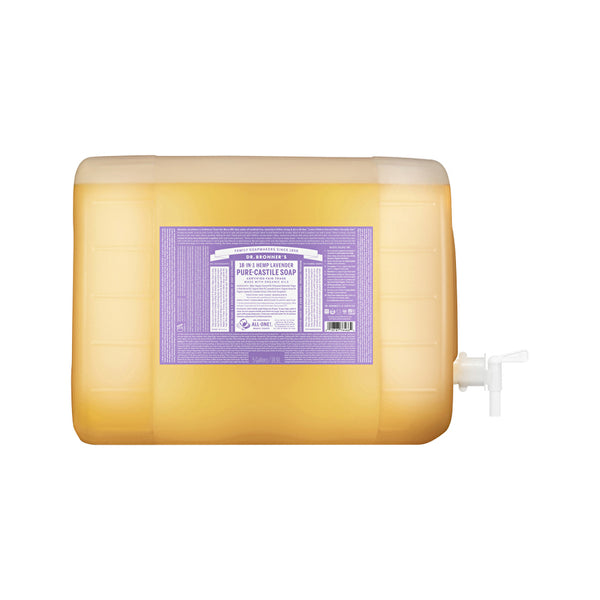 Dr. Bronner's Pure-Castile Soap Liquid (Hemp 18-in-1) Lavender 18900ml