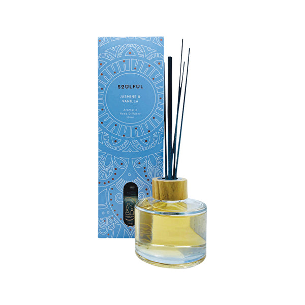 Distillery Fragrance House Reed Diffuser Soulful (Jasmine & Vanilla) 200ml