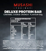 Musashi Deluxe Protein Cookie Crunch 60g X 12