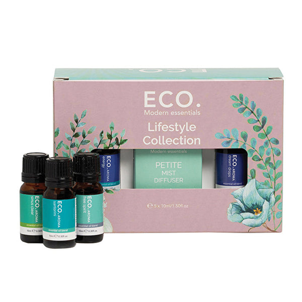 Eco Modern Essentials Aroma Essential Oil Lifestyle Collection 10ml x 5 Pack