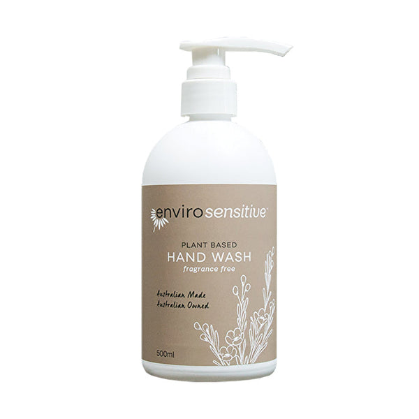 Envirocare EnviroSensitive Plant Based Hand Wash Fragrance Free 500ml