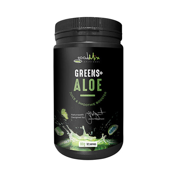 GoodMix Superfoods Greens + Aloe (Juice & Smoothie Booster) 80g