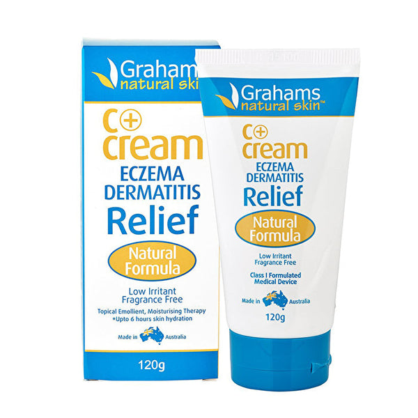 GRAHAMS NATURAL ALTERNATIVES Grahams Natural C+ Cream (Eczema & Dermatitis Relief) 120g
