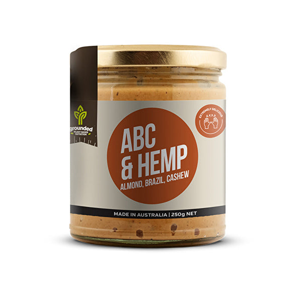 Grounded Spread ABC & Hemp (Almond, Brazil, Cashew) 250g