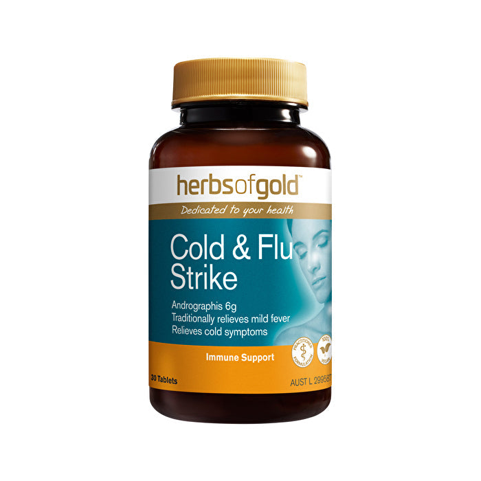 Herbs of Gold Cold & Flu Strike 30t