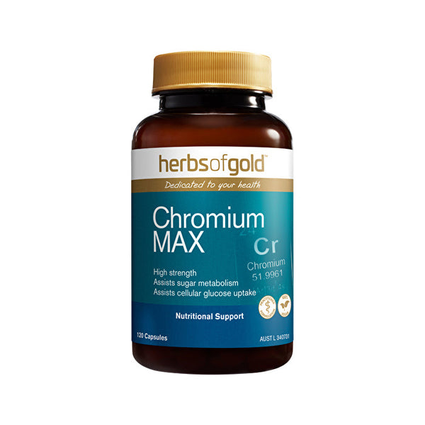 Herbs of Gold Chromium MAX 120c