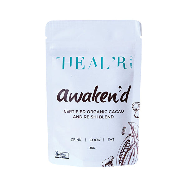 Healr Heal'r Awaken'd (Organic Cacao and Reishi Blend) 40g