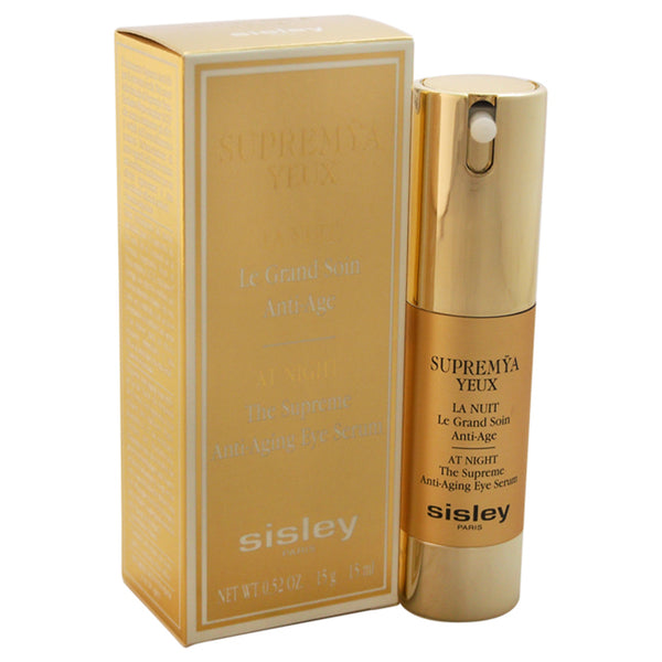 Sisley Supremya Eyes at Night The Supreme Anti-Aging Eye Serum by Sisley for Unisex - 0.52 oz Serum