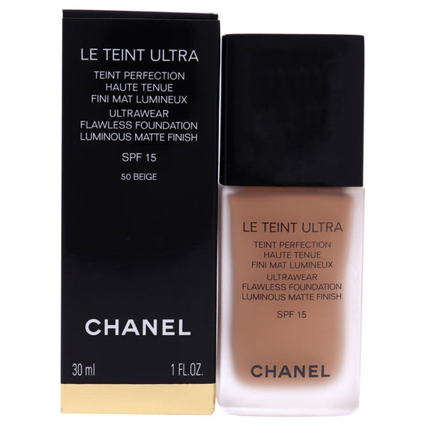 sanger kaos Efterår Chanel Le Teint Ultra Ultrawear Flawless Foundation SPF 15 - 50 Beige –  Fresh Beauty Co. USA
