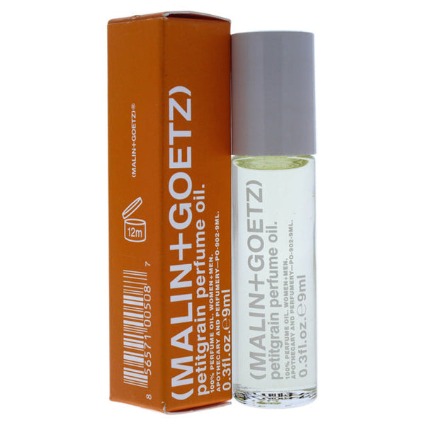 Malin + Goetz Petitgrain Perfume Oil by Malin + Goetz for Unisex - 0.3 oz Perfumed Oil Rollerball (Mini)