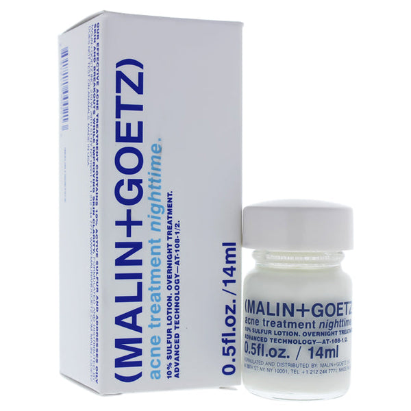 Malin + Goetz Acne Nighttime Treatment by Malin + Goetz for Unisex - 0.5 oz Treatment