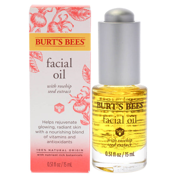 Burts Bees Complete Nourishment Facial Oil by Burts Bees for Women - 0.51 oz Oil