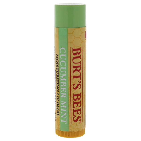 Burts Bees Cucumber Mint Moisturizing Lip Balm by Burts Bees for Women - 0.15 oz Lip Balm