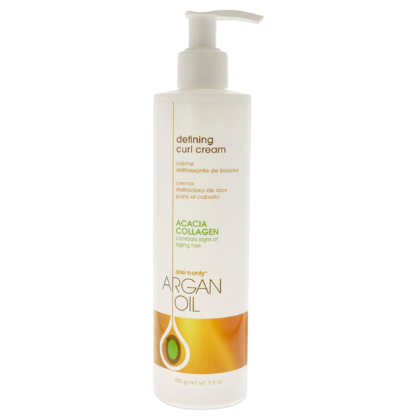 One n Only Argan Oil Defining Curl Cream by One n Only for Unisex - 9.8 oz Cream