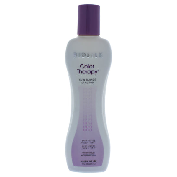 Biosilk Color Therapy Cool Blonde Shampoo by Biosilk for Unisex - 7 oz Shampoo