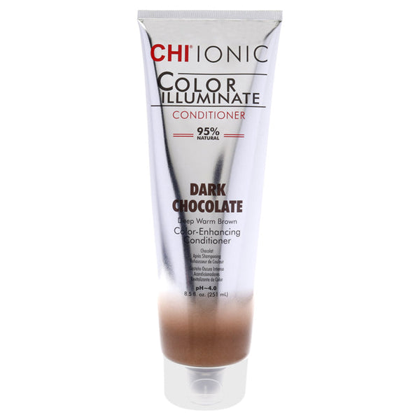 CHI Ionic Color Illuminate Conditioner - Dark Chocolate by CHI for Unisex - 8.5 oz Conditioner