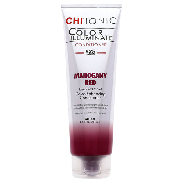 CHI Ionic Color Illuminate Conditioner - Mahogany Red by CHI for Unisex - 8.5 oz Hair Color