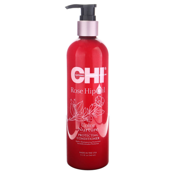 CHI Rose Hip Oil Color Nurture Protecting Conditioner by CHI For Unisex - 11.5 oz Conditioner