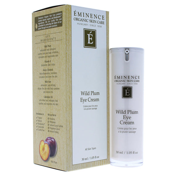 Eminence Wild Plum Eye Cream by Eminence for Unisex - 1.05 oz Cream