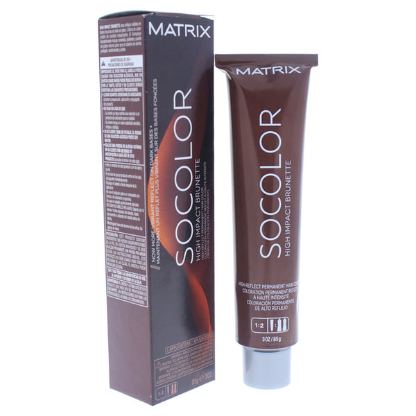 Matrix Socolor High Impact Brunette Color - JN7 Jade Neutral by Matrix for Unisex - 3 oz Hair Color