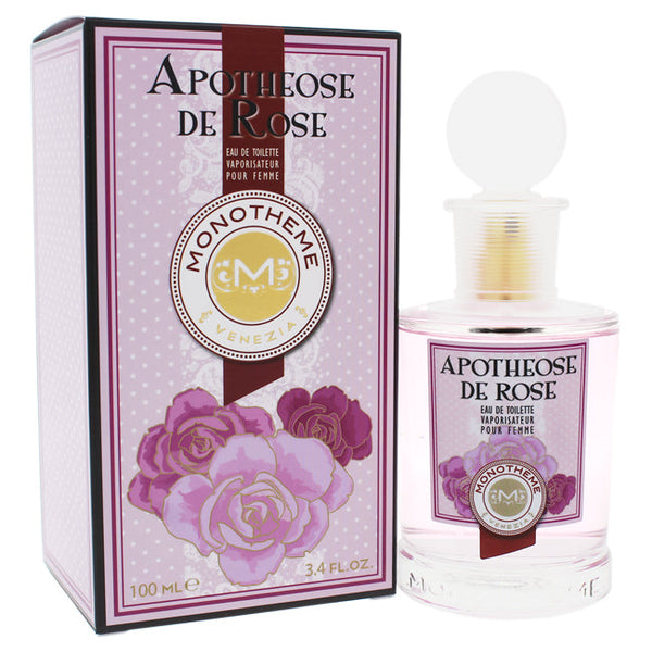 Monotheme Apotheose De Rose by Monotheme for Women - 3.4 oz EDT Spray