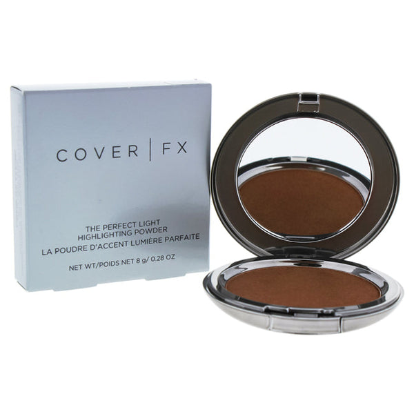 Cover FX The Perfect Light Highlighting Powder - Candlelight by Cover FX for Women - 0.28 oz Highlighter