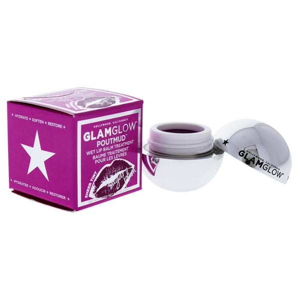 Glamglow Poutmud Wet Lip Balm Treatment - Sugar Plum by Glamglow for Women - 0.24 oz Lip Balm
