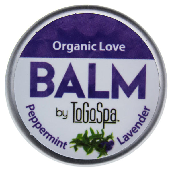 ToGoSpa Organic Love Balm - Peppermint Lavender by ToGoSpa for Unisex - 0.5 oz Lip Balm