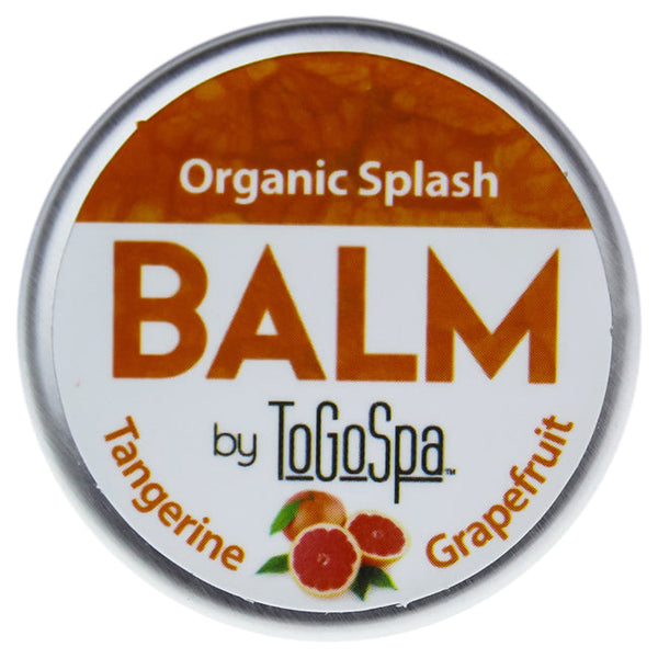 ToGoSpa Organic Splash Balm - Tangerine Grapefruit by ToGoSpa for Unisex - 0.5 oz Lip Balm