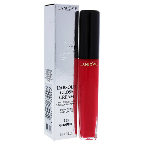 Lancome LAbsolu Gloss Cream Lip Gloss - # 382 Graffiti by Lancome for Women - 0.27 oz Lip Gloss