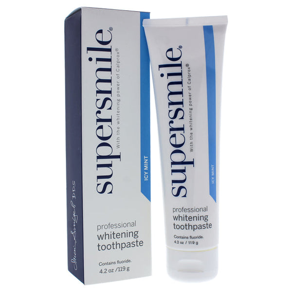 Supersmile Professional Whitening Toothpaste - Icy Mint by Supersmile for Unisex - 4.2 oz Toothpaste