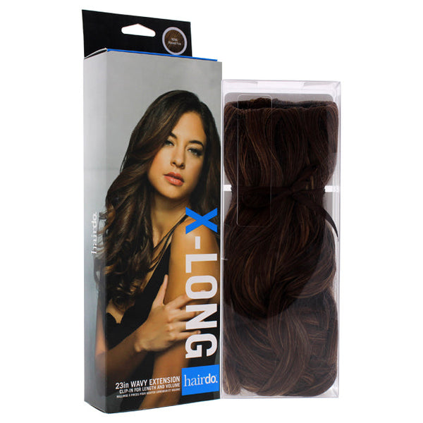 Hairdo Wavy Extension - R28S Glazed Fire by Hairdo for Women - 23 Inch Hair Extension